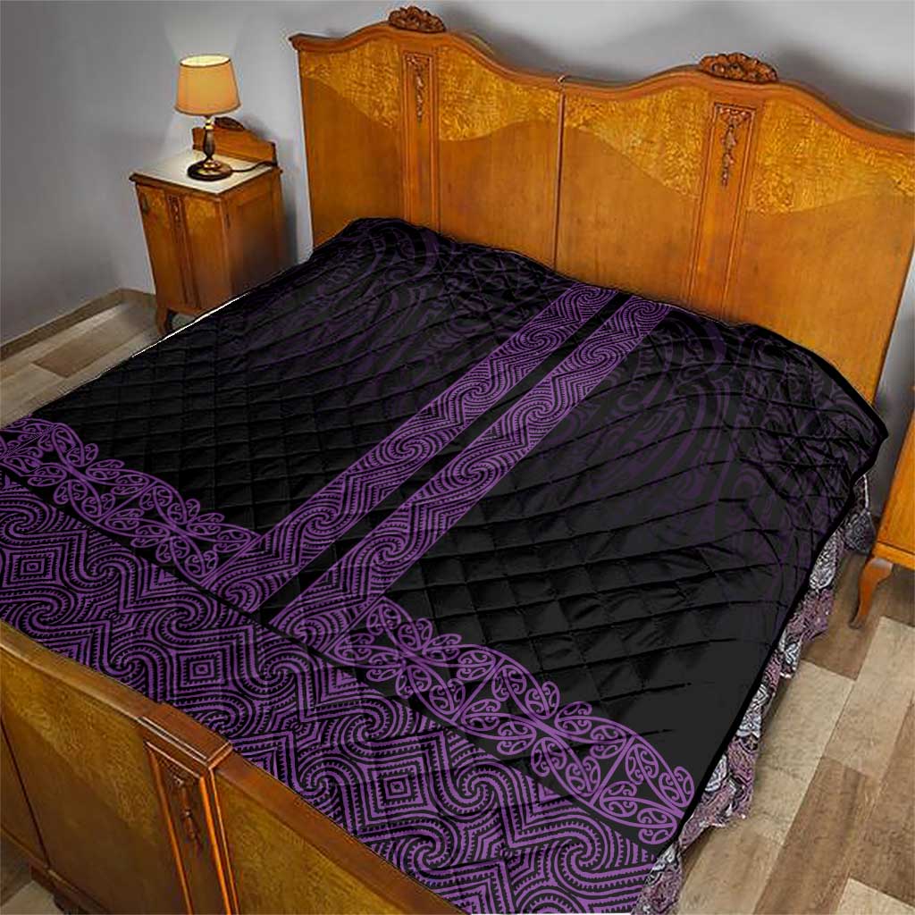 New Zealand Maori Kowhaiwhai Quilt Waiporoporo Maui and Mangopare LT9 - Polynesian Pride