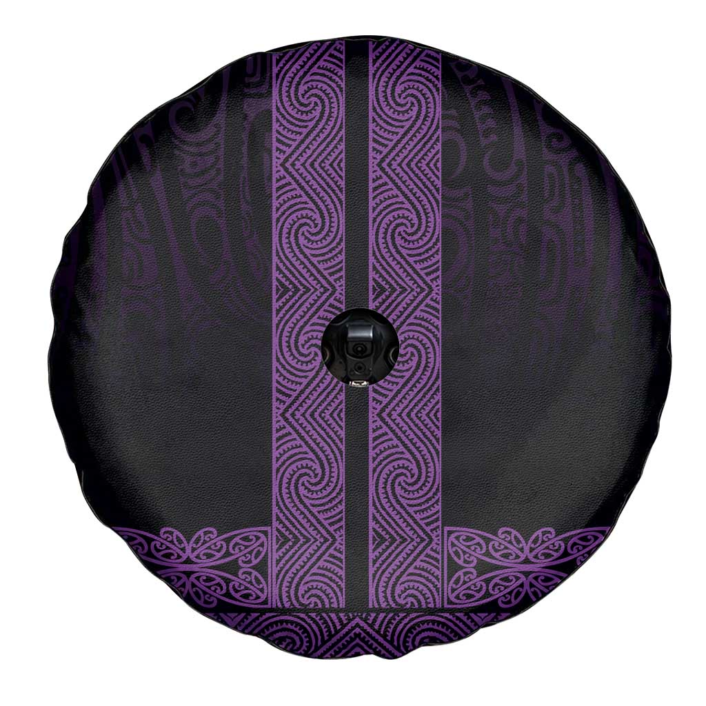 New Zealand Maori Kowhaiwhai Spare Tire Cover Waiporoporo Maui and Mangopare LT9 - Polynesian Pride