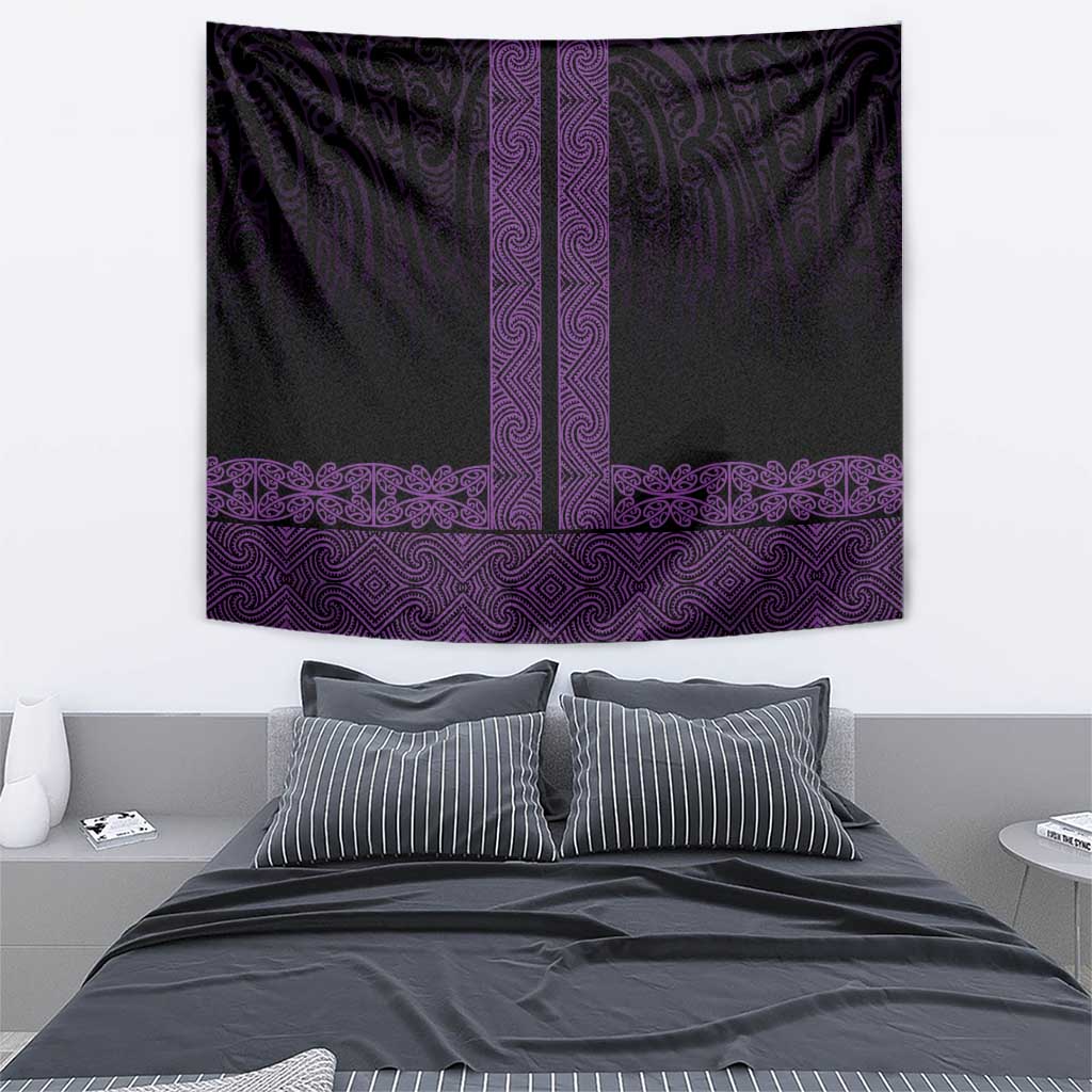 New Zealand Maori Kowhaiwhai Tapestry Waiporoporo Maui and Mangopare LT9 - Polynesian Pride