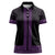 New Zealand Maori Kowhaiwhai Women Polo Shirt Waiporoporo Maui and Mangopare