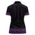 New Zealand Maori Kowhaiwhai Women Polo Shirt Waiporoporo Maui and Mangopare