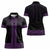 New Zealand Maori Kowhaiwhai Women Polo Shirt Waiporoporo Maui and Mangopare