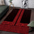 New Zealand Maori Kowhaiwhai Area Rug Whero Maui and Mangopare