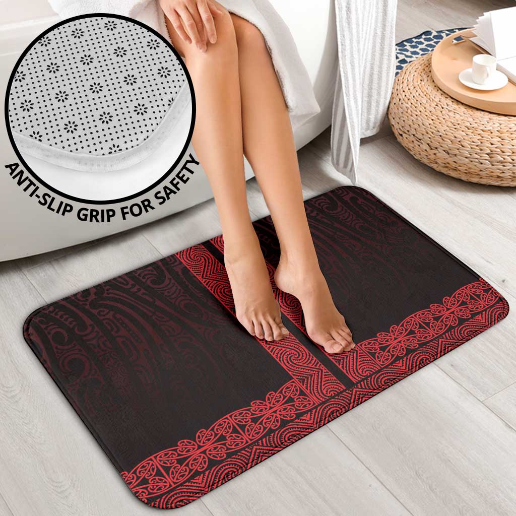 New Zealand Maori Kowhaiwhai Bathroom Set Whero Maui and Mangopare LT9 - Polynesian Pride