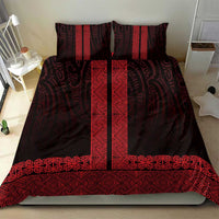 New Zealand Maori Kowhaiwhai Bedding Set Whero Maui and Mangopare LT9 - Polynesian Pride