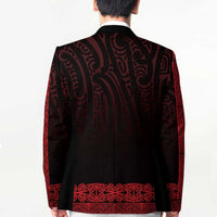 New Zealand Maori Kowhaiwhai Blazer Whero Maui and Mangopare LT9 - Polynesian Pride
