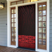 New Zealand Maori Kowhaiwhai Door Cover Whero Maui and Mangopare LT9 - Polynesian Pride