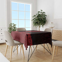 New Zealand Maori Kowhaiwhai Tablecloth Whero Maui and Mangopare LT9 - Polynesian Pride