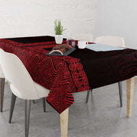 New Zealand Maori Kowhaiwhai Tablecloth Whero Maui and Mangopare LT9 - Polynesian Pride
