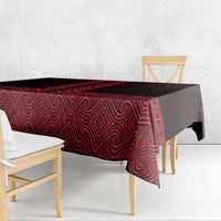 New Zealand Maori Kowhaiwhai Tablecloth Whero Maui and Mangopare LT9 - Polynesian Pride