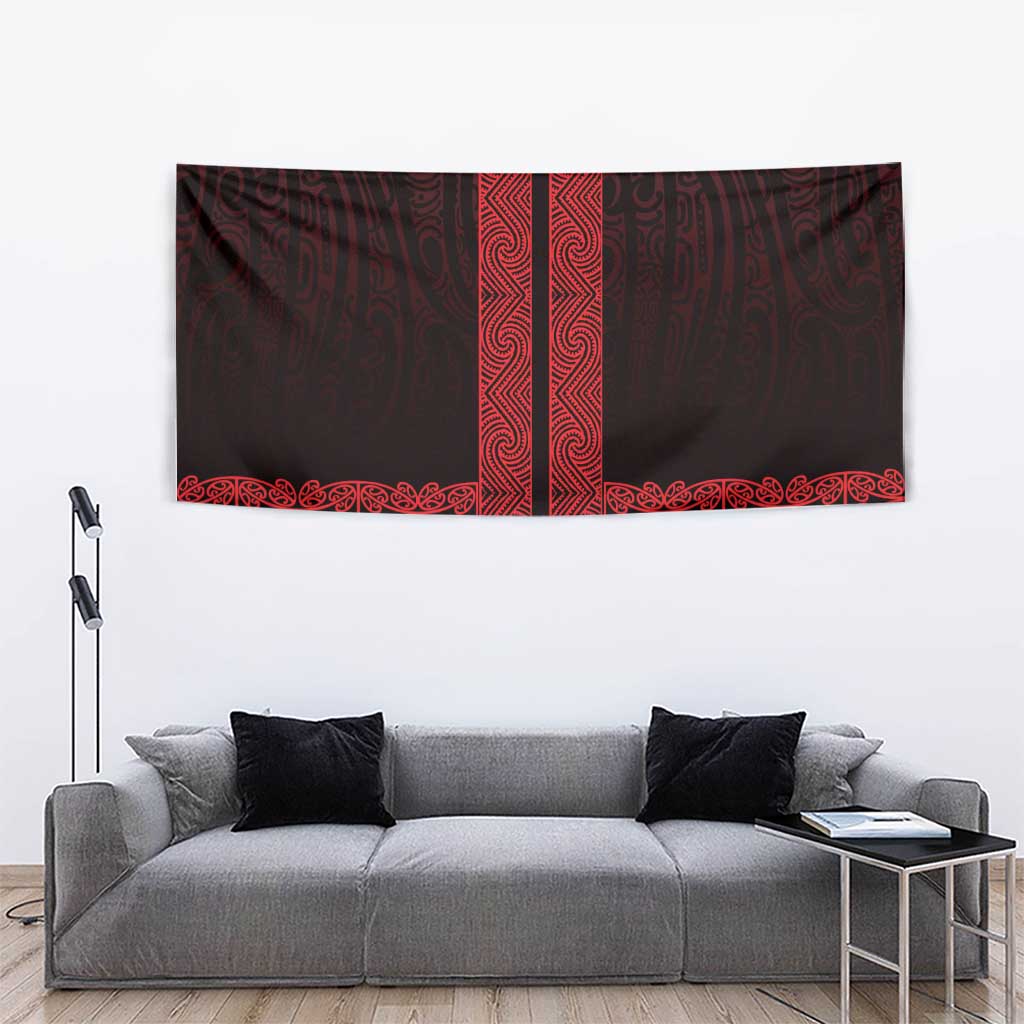 New Zealand Maori Kowhaiwhai Tapestry Whero Maui and Mangopare LT9 - Polynesian Pride