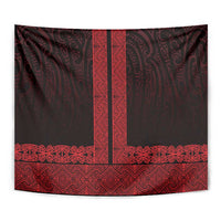 New Zealand Maori Kowhaiwhai Tapestry Whero Maui and Mangopare LT9 - Polynesian Pride