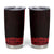 New Zealand Maori Kowhaiwhai Tumbler Cup Whero Maui and Mangopare