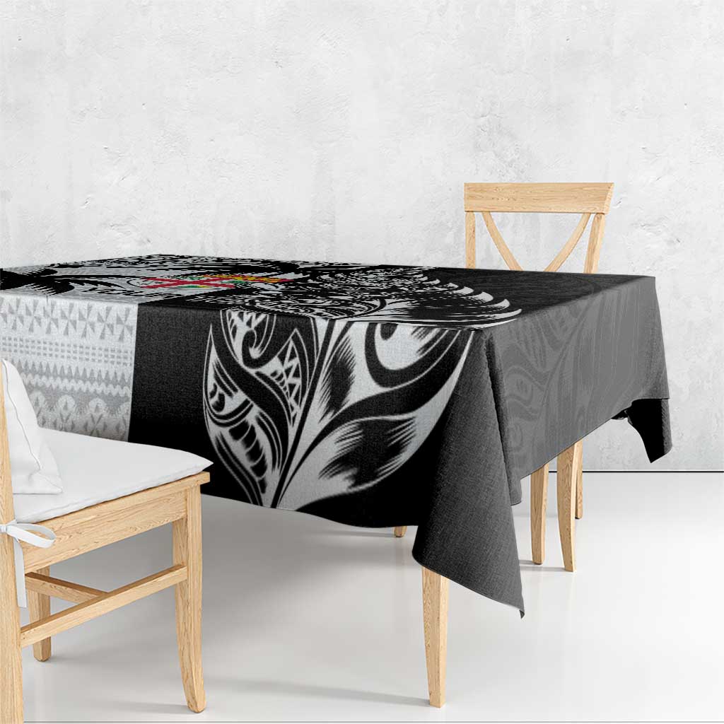 Custom Fiji New Zealand Tablecloth Maori mix Tapa Pattern Version LT9 - Polynesian Pride