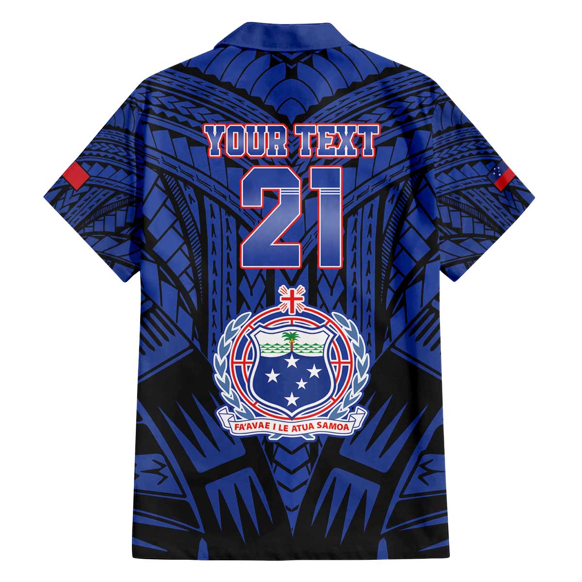 Custom Manu Samoa Sevens Rugby Family Matching Off The Shoulder Long Sleeve Dress and Hawaiian Shirt Samoan Tribal Tattoo LT9 - Polynesian Pride