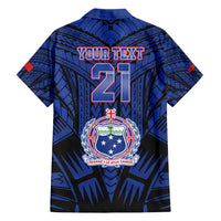 Custom Manu Samoa Sevens Rugby Family Matching Tank Maxi Dress and Hawaiian Shirt Samoan Tribal Tattoo LT9 - Polynesian Pride