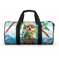 Funny Parrot Margarita Five O'clock Somewhere Duffle Bag LT9 One size Blue - Polynesian Pride