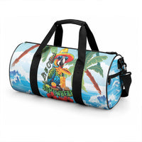Funny Parrot Margarita Five O'clock Somewhere Duffle Bag LT9 - Polynesian Pride