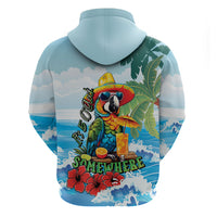 Funny Parrot Margarita Five O'clock Somewhere Hoodie