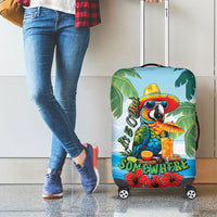 Funny Parrot Margarita Five O'clock Somewhere Luggage Cover LT9 - Polynesian Pride