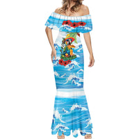 Funny Parrot Margarita Five O'clock Somewhere Mermaid Dress LT9 - Polynesian Pride