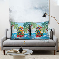 Funny Parrot Margarita Five O'clock Somewhere Pillow Cover