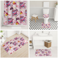 Hawaii Flamingo Hello Summer Bathroom Set Hawaiian Quilt Pattern
