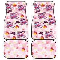 Hawaii Flamingo Hello Summer Car Mats Hawaiian Quilt Pattern LT9 - Polynesian Pride