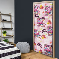 Hawaii Flamingo Hello Summer Door Cover Hawaiian Quilt Pattern LT9 - Polynesian Pride