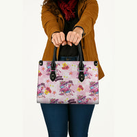 Hawaii Flamingo Hello Summer Leather Bag Hawaiian Quilt Pattern LT9 - Polynesian Pride
