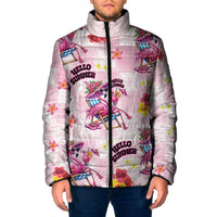 Hawaii Flamingo Hello Summer Padded Jacket Hawaiian Quilt Pattern