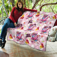 Hawaii Flamingo Hello Summer Quilt Hawaiian Quilt Pattern LT9 - Polynesian Pride