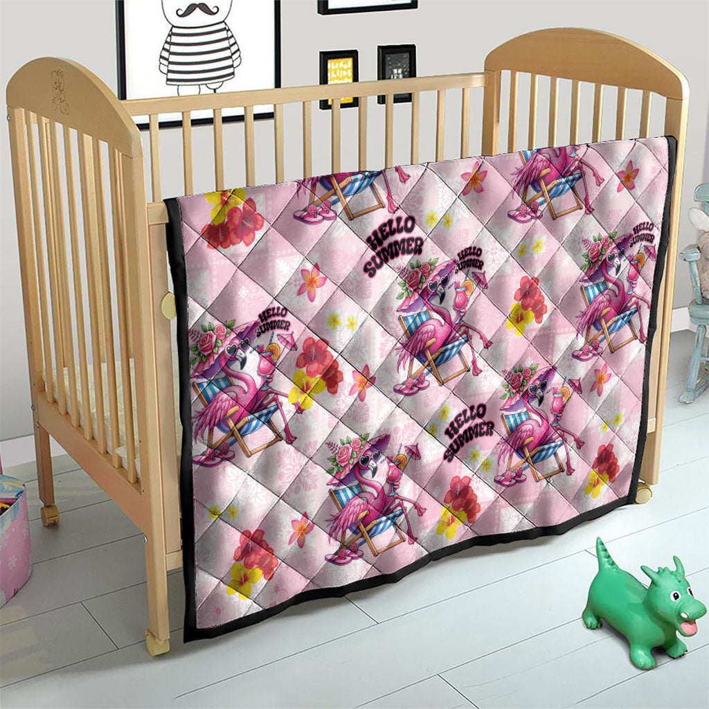 Hawaii Flamingo Hello Summer Quilt Hawaiian Quilt Pattern LT9 - Polynesian Pride