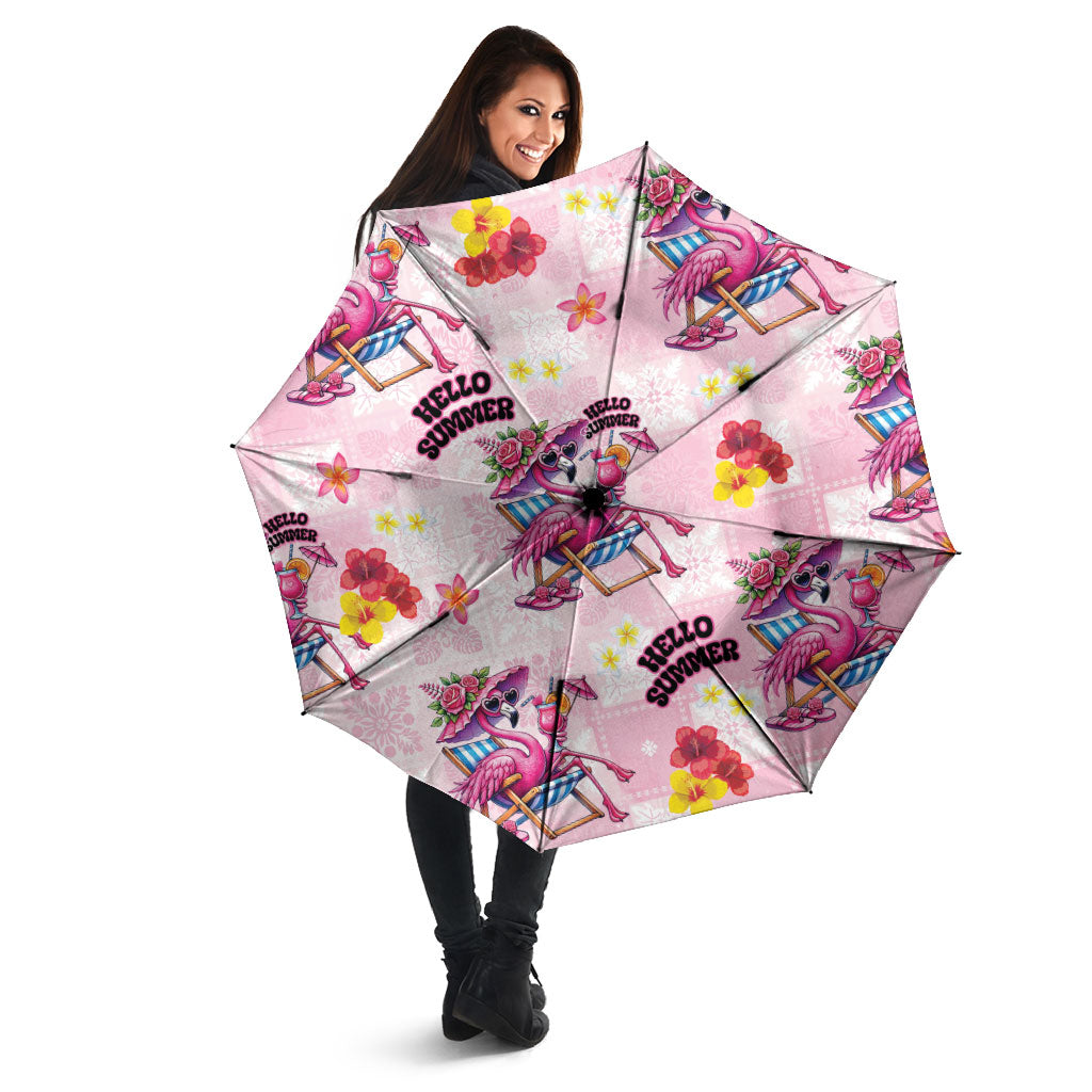 Hawaii Flamingo Hello Summer Umbrella Hawaiian Quilt Pattern LT9 - Polynesian Pride