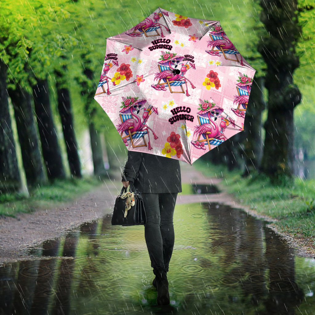 Hawaii Flamingo Hello Summer Umbrella Hawaiian Quilt Pattern LT9 - Polynesian Pride