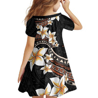 Vintage Plumeria Pacific Floral Family Matching Tank Maxi Dress and Hawaiian Shirt LT9 - Polynesian Pride