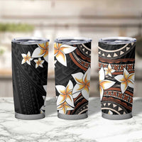 Vintage Plumeria Pacific Floral Tumbler Cup LT9 - Polynesian Pride