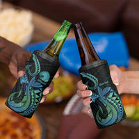 Personalised Hawaii Kure Atoll 4 in 1 Can Cooler Tumbler Holaniku Coral Reef with Polynesian Tribal LT9 - Polynesian Pride