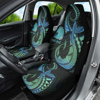 Personalised Hawaii Kure Atoll Car Seat Cover Holaniku Coral Reef with Polynesian Tribal LT9 - Polynesian Pride