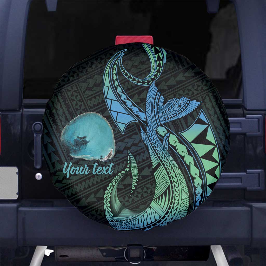 Personalised Hawaii Kure Atoll Spare Tire Cover Holaniku Coral Reef with Polynesian Tribal LT9 - Polynesian Pride