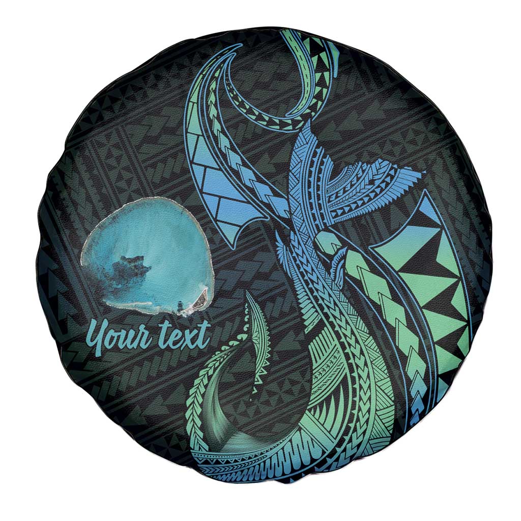 Personalised Hawaii Kure Atoll Spare Tire Cover Holaniku Coral Reef with Polynesian Tribal LT9 - Polynesian Pride