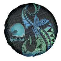 Personalised Hawaii Kure Atoll Spare Tire Cover Holaniku Coral Reef with Polynesian Tribal LT9 - Polynesian Pride