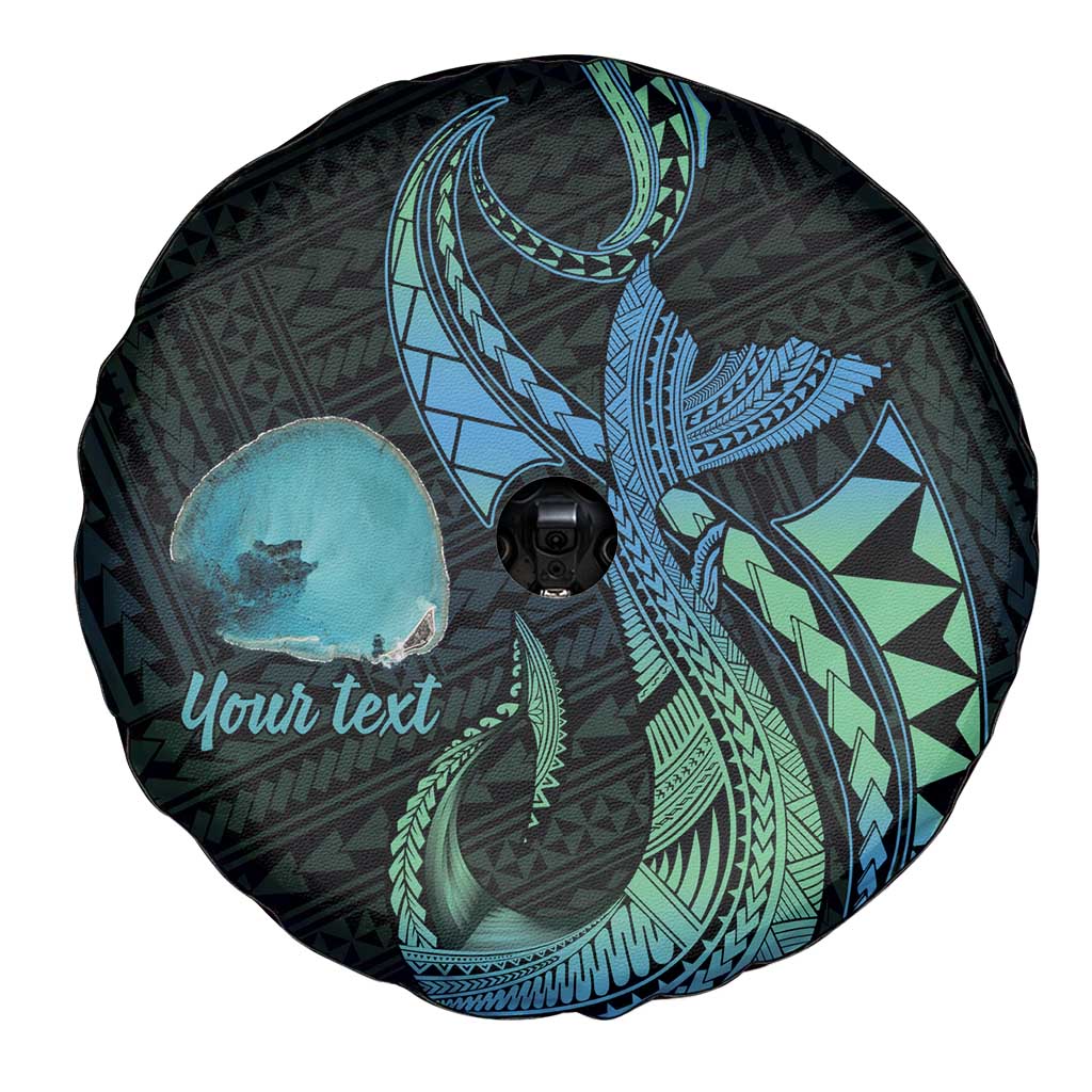 Personalised Hawaii Kure Atoll Spare Tire Cover Holaniku Coral Reef with Polynesian Tribal LT9 - Polynesian Pride