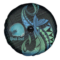 Personalised Hawaii Kure Atoll Spare Tire Cover Holaniku Coral Reef with Polynesian Tribal LT9 - Polynesian Pride