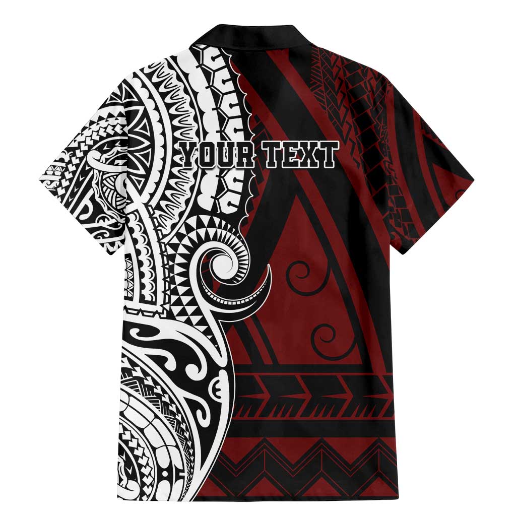 Personalised Tonga Constitution Day 1875 Family Matching Mermaid Dress and Hawaiian Shirt Polynesian Tribal Tattoo LT9 - Polynesian Pride