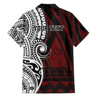 Personalised Tonga Constitution Day 1875 Family Matching Summer Maxi Dress and Hawaiian Shirt Polynesian Tribal Tattoo LT9 - Polynesian Pride