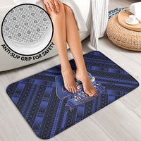 Toa Samoa 40th Anniversary Bathroom Set Royal Blue Tribal LT9 - Polynesian Pride
