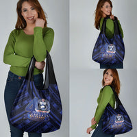 Toa Samoa 40th Anniversary Grocery Bag Royal Blue Tribal LT9 - Polynesian Pride