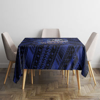 Toa Samoa 40th Anniversary Tablecloth Royal Blue Tribal LT9 - Polynesian Pride
