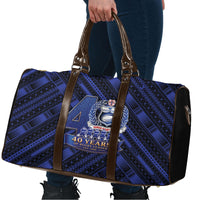 Toa Samoa 40th Anniversary Travel Bag Royal Blue Tribal LT9 - Polynesian Pride